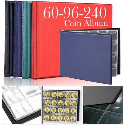 240 coin album book - 60-96-240,
