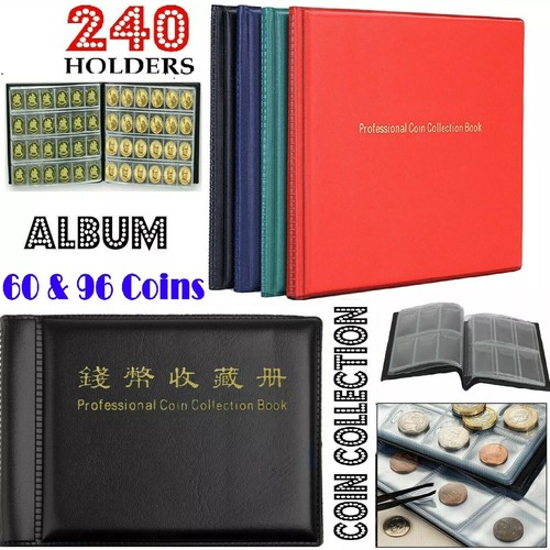 240 coin collection album - collection,