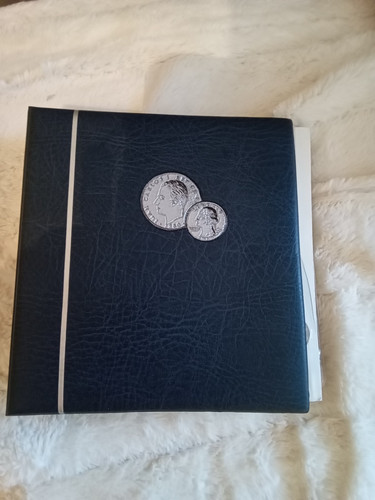 Coin collection album - coin,
