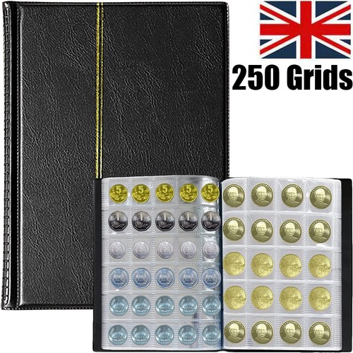 Collector coin album - for, 250