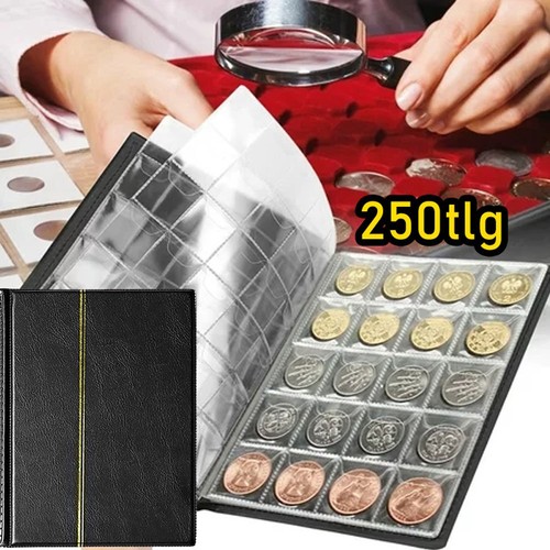 250 album coin book coins - album,
