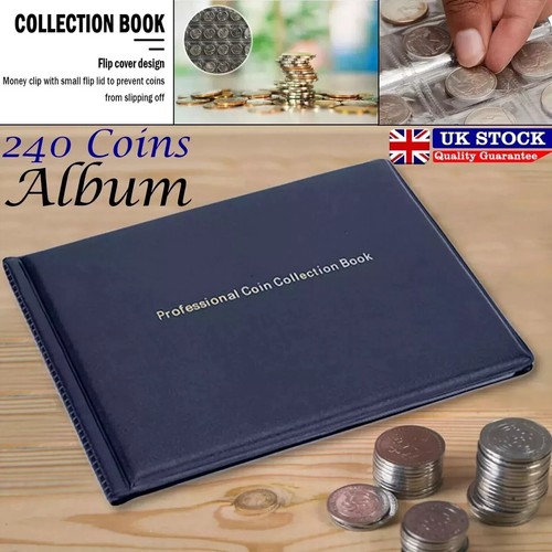 Coin album for 240 coins - for,