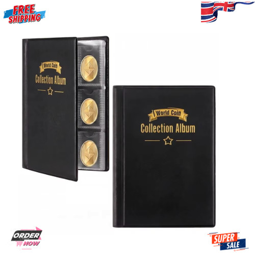 Coin album for 120 coins - coin,