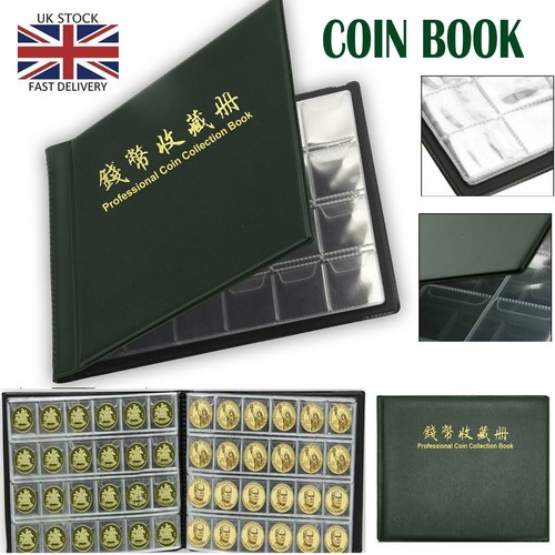 240 coin album book money - coin,