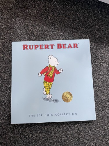 Isle man rupert - bear, 50p