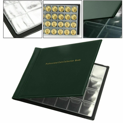 240 coin collecting - album, book