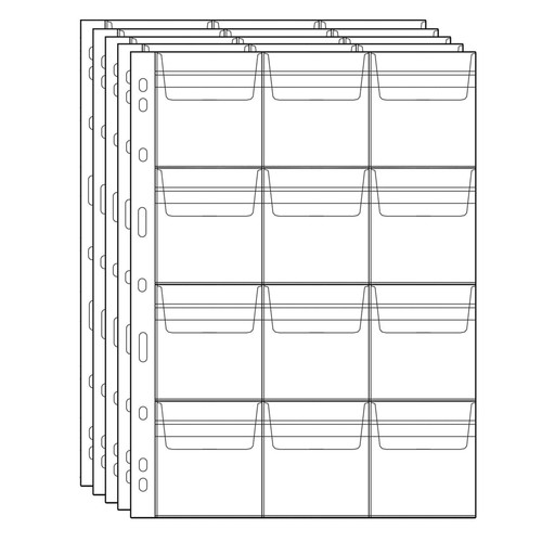 Coin collecting pages sheets - collecting,