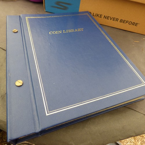 Coin library sandhill album - library,