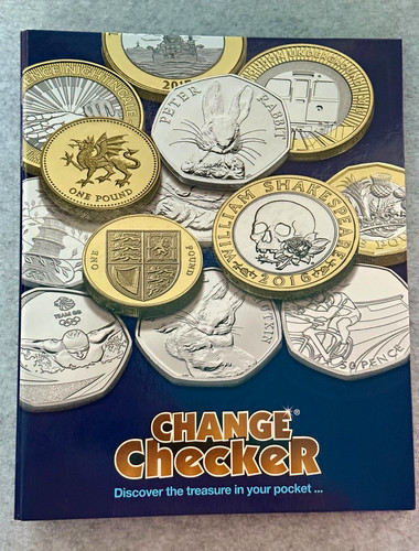 Change checker coin collecting - change,