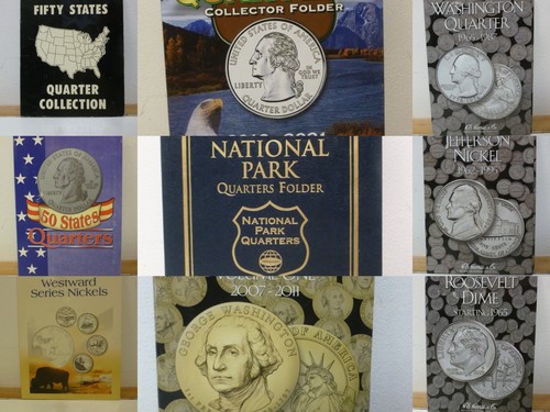 Usa coin folders whitman - coin,