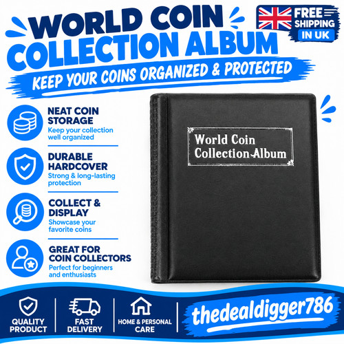 Coin album for 120 - coin,