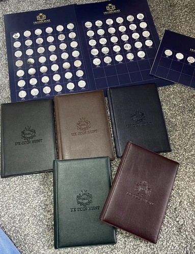 Coin hunt 50p album with - uk,