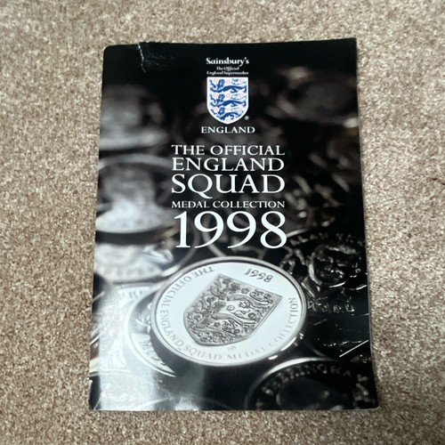 England official squad medal - england,