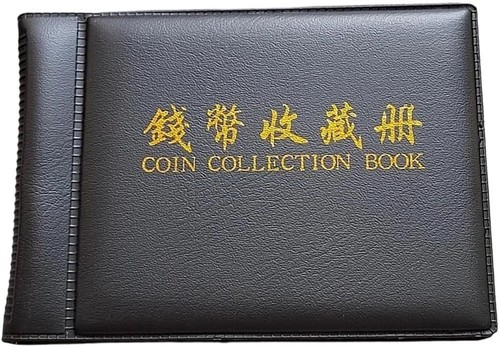 Coin collection album storage - coin,