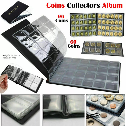 Coin collection album - collection,