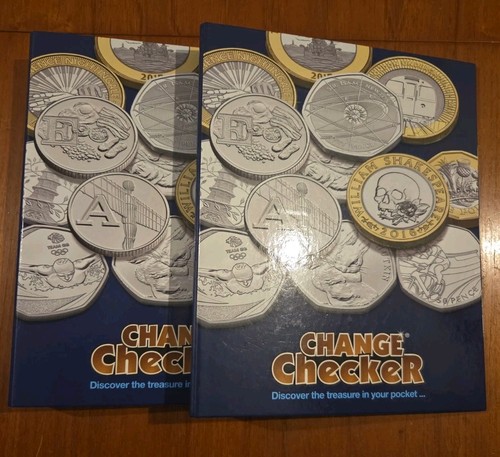 Empty change checker coin - x,