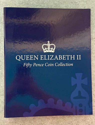 Queen elizabeth fifty pence - queen,