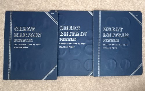 Great britain pennies coin - great,