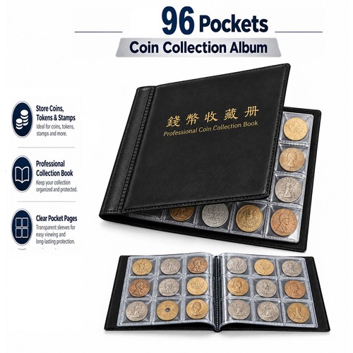 Coins book album - book, folder