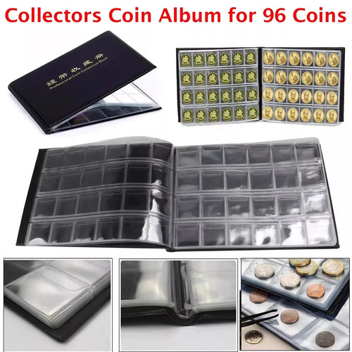 Coin collection album - 96,